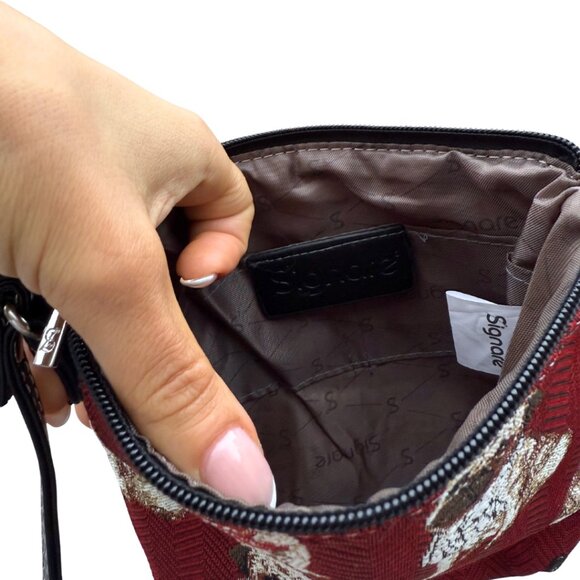 SIGNARE Pug Tapestry Small Crossbody Bag – NWOT - Picture 6 of 8